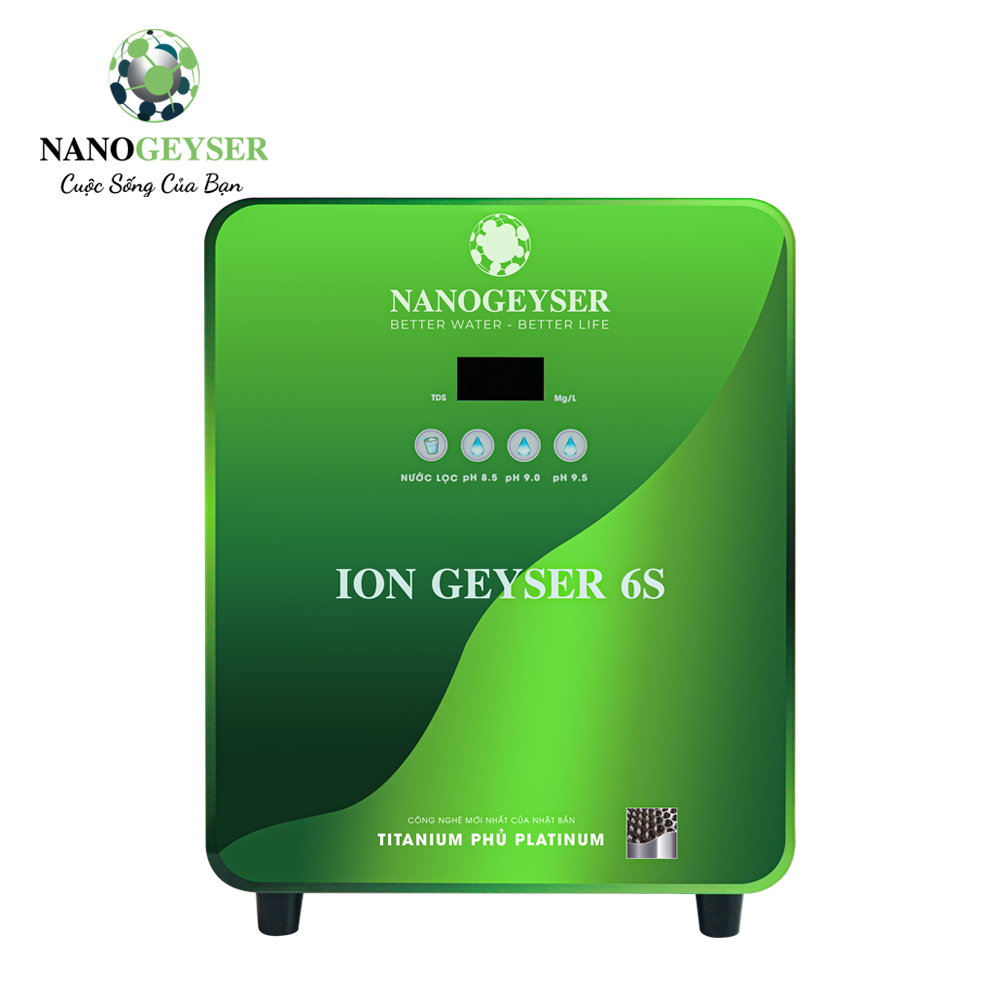 Máy điện giải ion kiềm Nano Geyser - ION GEYSER GN-I6S