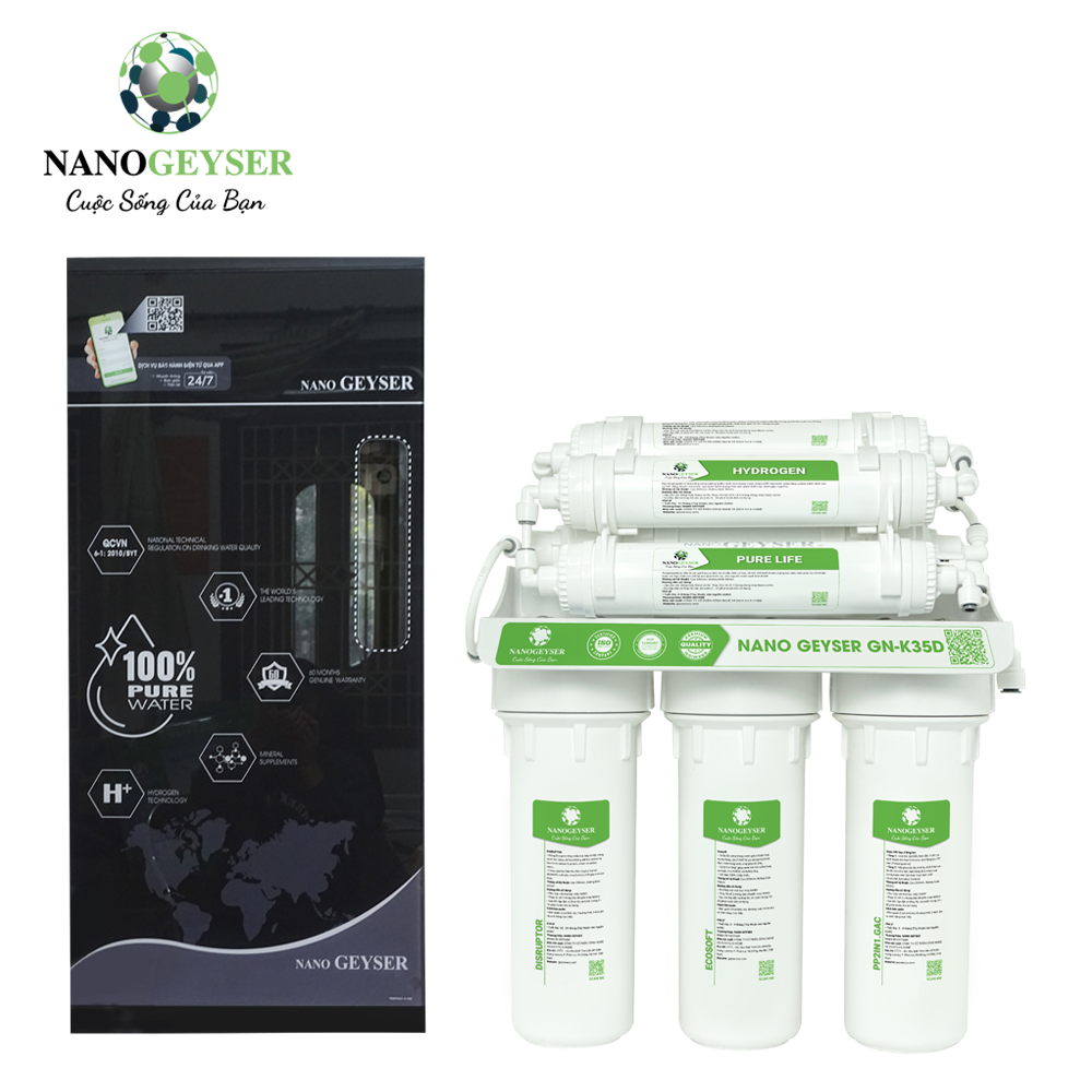 Máy lọc nước có tủ Nano Geyser GN-K37TCL