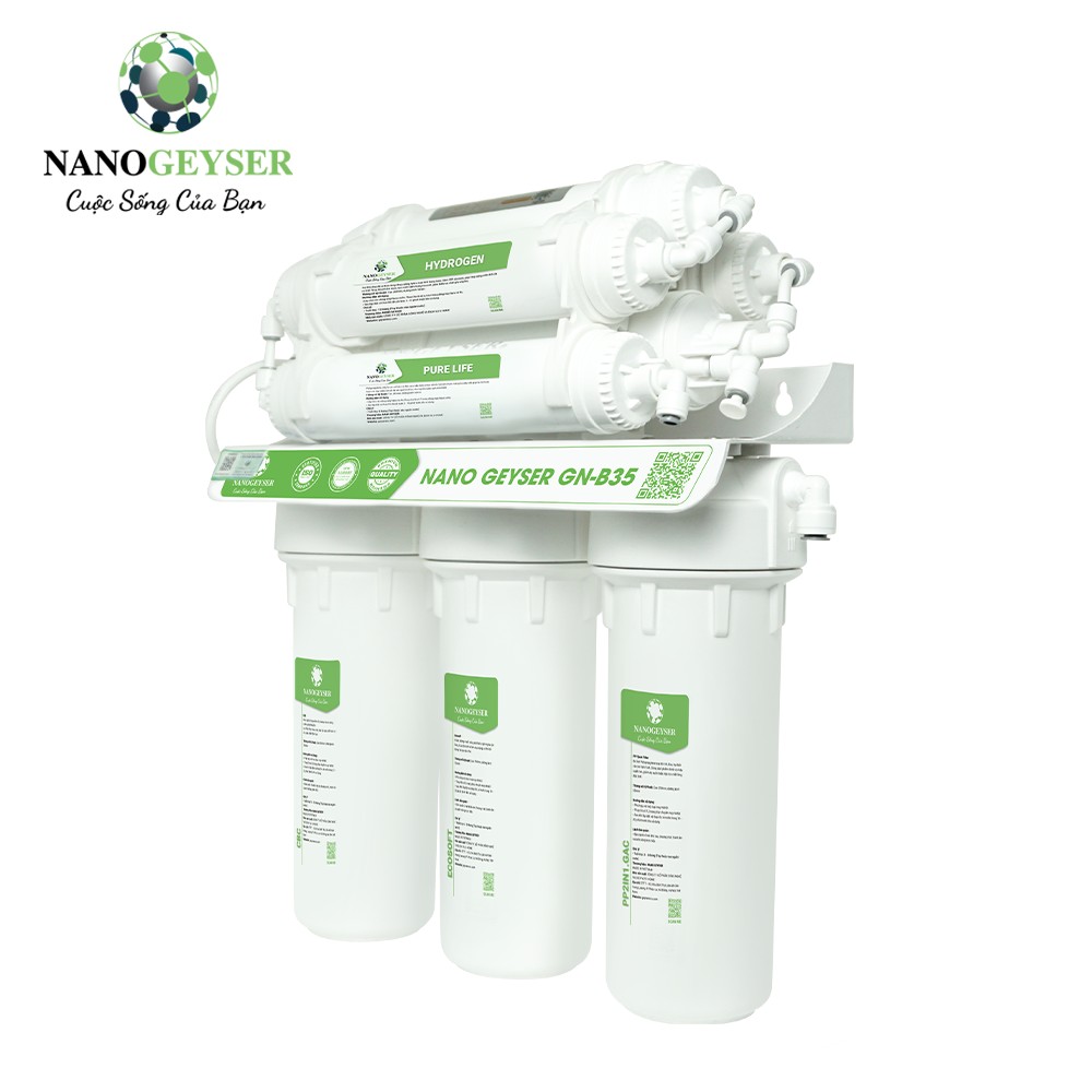 Máy lọc nước Nano Geyser GN-B35 8 cấp lọc