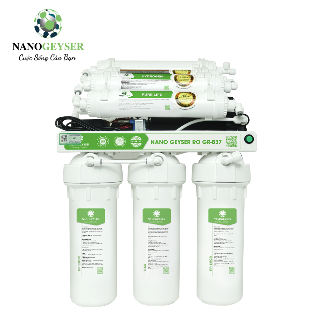 Máy lọc nước Nano Geyser RO GR-B37 10 cấp lọc