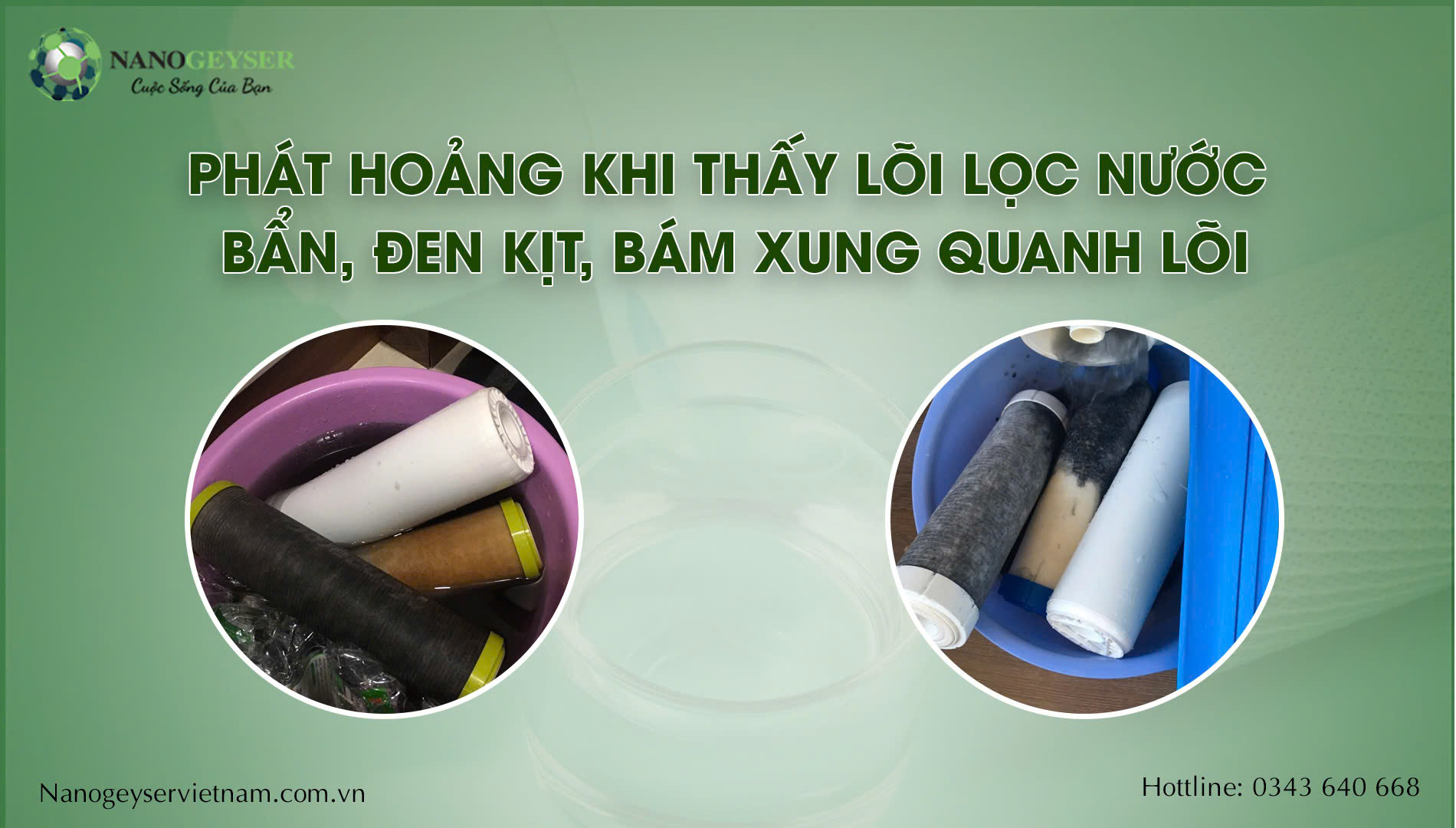 Tác hại của lõi lọc bẩn có thể nhiều người chưa biết